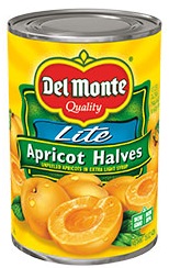 Canned apricot halves