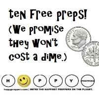 Ten free preps ~ absolutely free survival gear