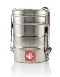 Four-tier tiffin