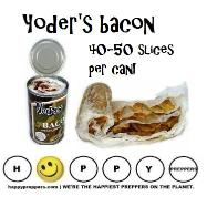Yoder bacon in a can has 40-50 slices!