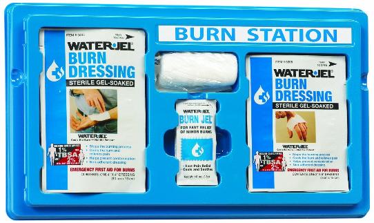 Burn station