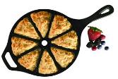 Lodge cornbread wedge