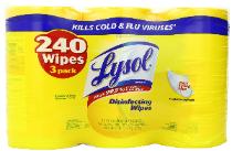 Disinfecting wipes
