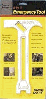 Emergenc tool gas and water shutoff