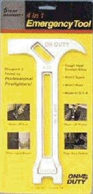 Emergenc tool gas and water shutoff