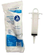 Piston Syringe to irrigate wounds