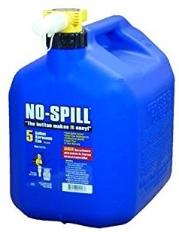 Kerosene containers are blue