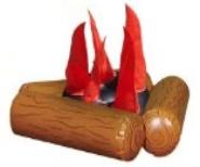 Inflatable Fire