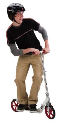 A scooter will a mode of transporation in the apocalpyse