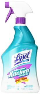 disinfectant: lysol disinfectant
