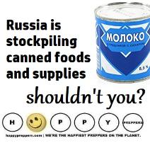 Russia is stockpiling food, shouldn't you?