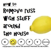 How to remove rust