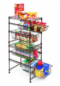 Prepper's pantry organizer