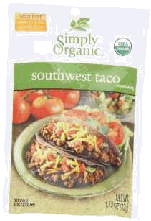 Simply Organic in bulk taco