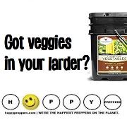 Vegetables in the Prepper's Pantry