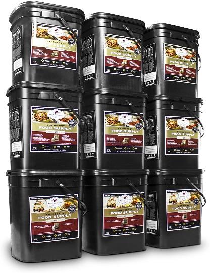 Wise Company Long Term Emergency Freeze-Dried Food Supply, Breakfast and Entree Variety