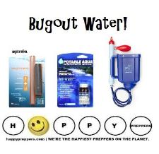 Bugout water - how to select a water filtration system for your bugout bag