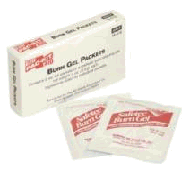 Burn gel packets refills for the prepper medical first aid kit