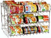 Canned food rack