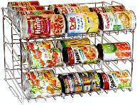 Canned food rack