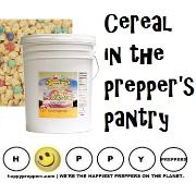 Cereal as emergency food storage