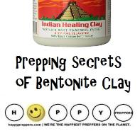 How to use bentonite clay in prepping