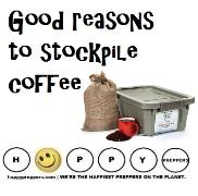 Good reasons to stockpile coffee