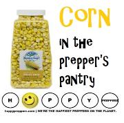 Corn in the prepper's pantry