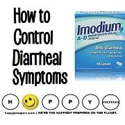 How to control diarrheal symptoms