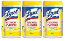 Disinfecting wipes