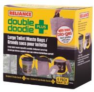 Double Doodie Sanitation bags for Luggable Loo