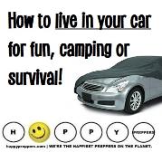 How to live in your car for fun, camping or survival