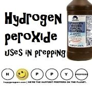 Hydrogen peroxide uses in prepping