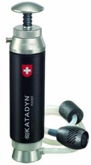 Katadyn water filter: the backpackers choice