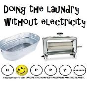 Doing the laundry without electricity - off grid washing machines 