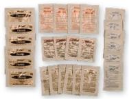 ibuprofen tablets, acetaminophen tablets, anti-diarrheal, diphenhydramine tablets, antacid (calcium carbonate)