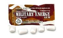 Military energy survival gum