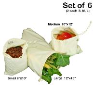 Muslin sacks