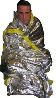 Proper use of a mylar blanket