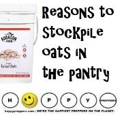 Reasons to stockpile oats in the prepper's pantry
