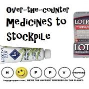 Over the counter medicines to stockpile