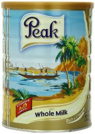 Peak whole milk for kids