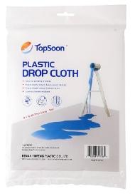 Plastic drop cloth