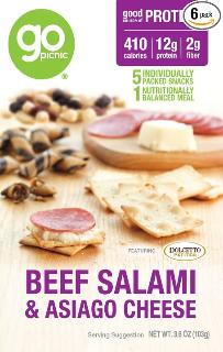 Salami and Asiago cheese (6 pack_