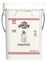 Augason Farms Iodized Salt bucket