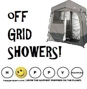 Off grid showers