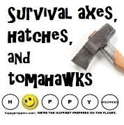 Survival axes, hatches and tomahawks