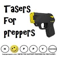 Tasers and stun guns for preppers