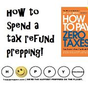 how to spend a tax refund prepping (and pay no taxes next year)