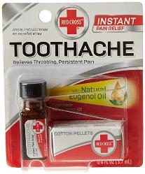 Toothache instant relief ` Red Cross